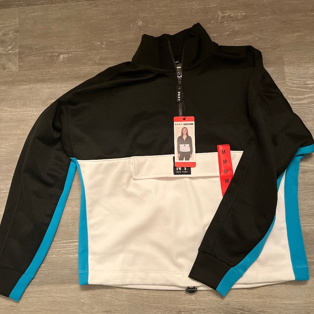 DKNY sport quarter zip